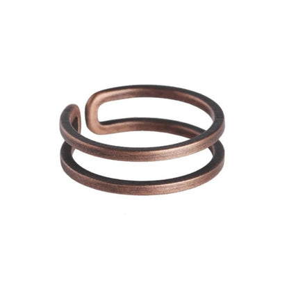 Kailash Way Pure Copper Healing Energy Balance Ring