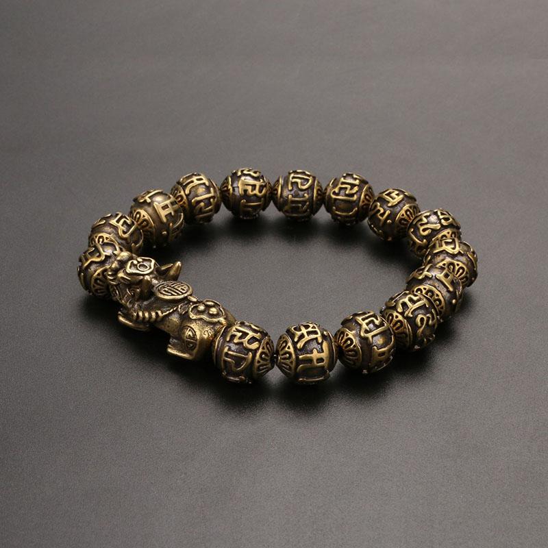 Kailash Way Copper Pixiu Wealth Protection Luck Bracelet