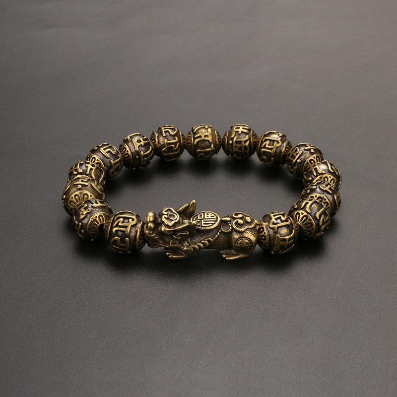Kailash Way Copper Pixiu Wealth Protection Luck Bracelet
