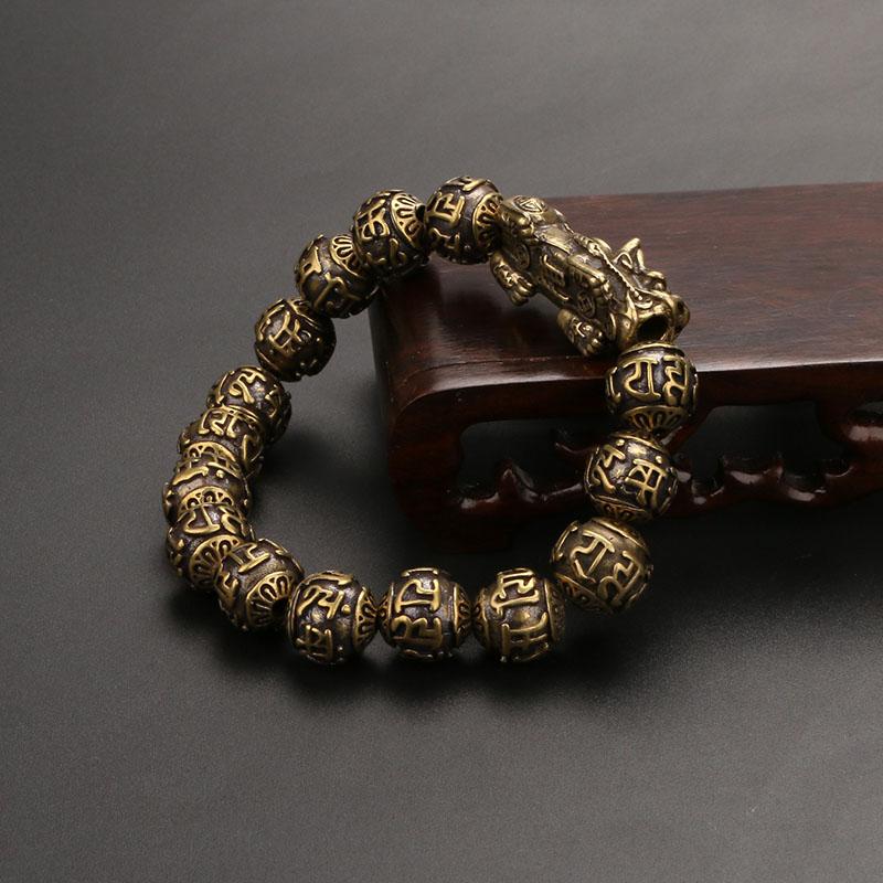 Kailash Way Copper Pixiu Wealth Protection Luck Bracelet