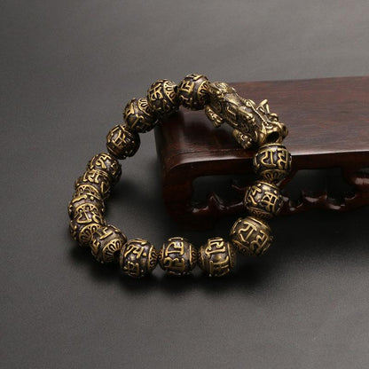 Kailash Way Copper Pixiu Wealth Protection Luck Bracelet