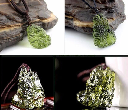 Kailash Way Moldavite Cosmic Balance Healing Pendant