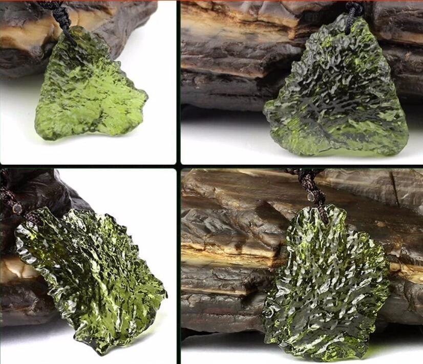Kailash Way Moldavite Cosmic Balance Healing Pendant