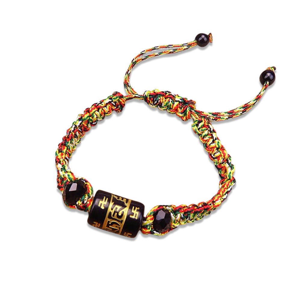 Kailash Way Braided Six Words Mantra Universal Harmony Bracelet