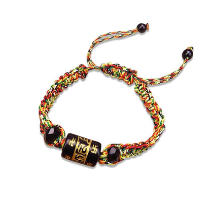 Kailash Way Braided Six Words Mantra Universal Harmony Bracelet