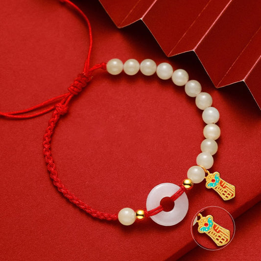 Kailash Way Jade Ruyi Scepter Career Success Bracelet