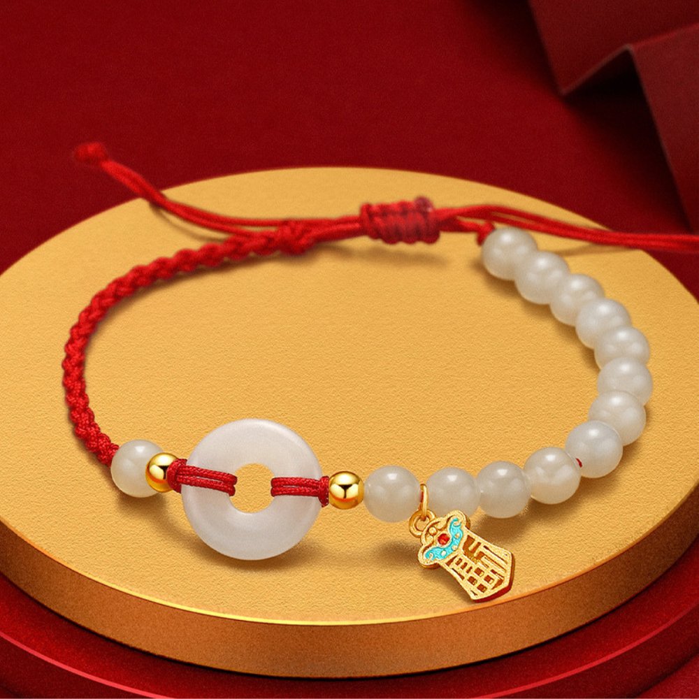 Kailash Way Jade Ruyi Scepter Career Success Bracelet