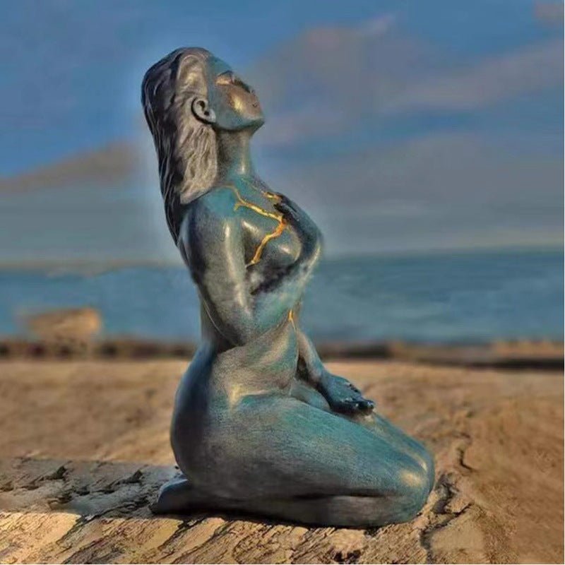 Kailash Way Healing Stone Goddess Empowerment Statue