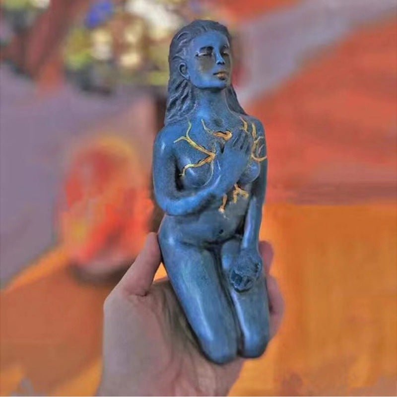 Kailash Way Healing Stone Goddess Empowerment Statue