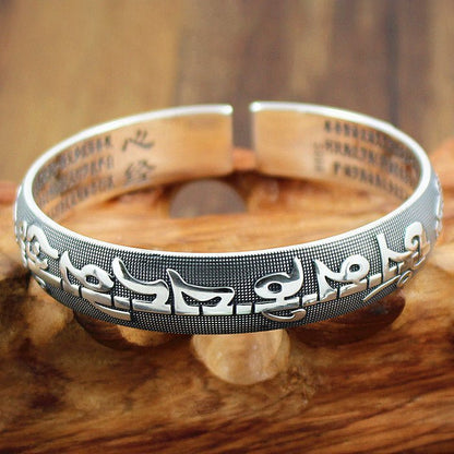 Kailash Way Copper Six Words Mantra Harmony Bangle