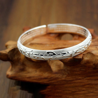 Kailash Way Copper Six Words Mantra Harmony Bangle