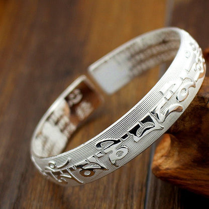 Kailash Way Copper Six Words Mantra Harmony Bangle