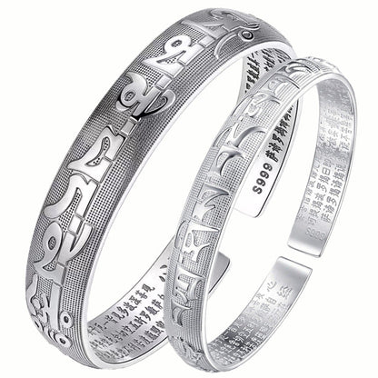 Kailash Way Copper Six Words Mantra Harmony Bangle
