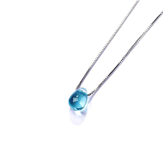 Kailash Way Sterling Silver Ocean Serenity Necklace