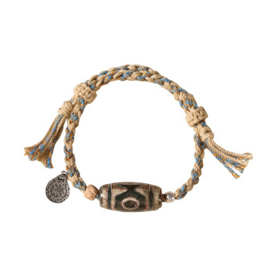 Kailash Way Dzi Bead Heaven's Blessings Protection Bracelet