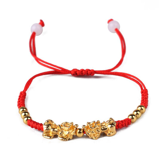 Kailash Way Red String Pi Yao Abundance Luck Bracelet