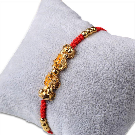 Kailash Way Red String Pi Yao Abundance Luck Bracelet Photo 2