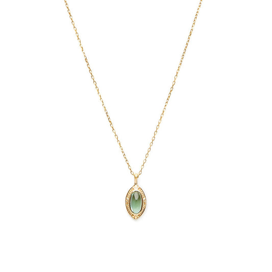 Kailash Way Peridot Abundance Luck Prosperity Necklace