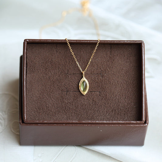 Kailash Way Peridot Abundance Luck Prosperity Necklace Photo 4
