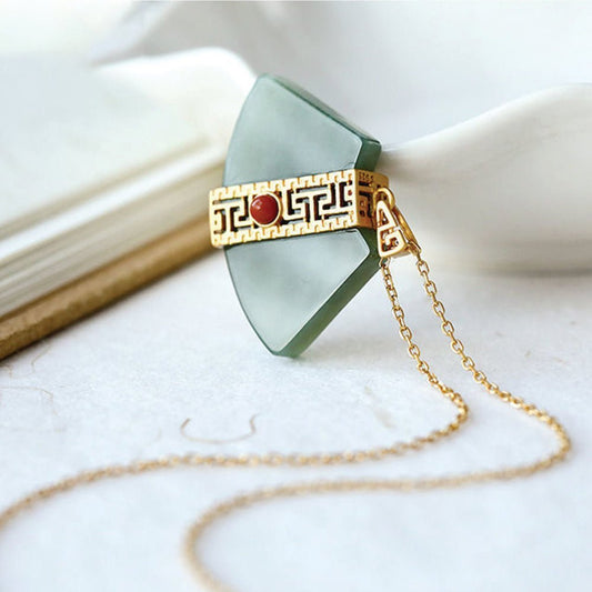 Kailash Way Jade Harmony Love Balance Necklace Photo 2