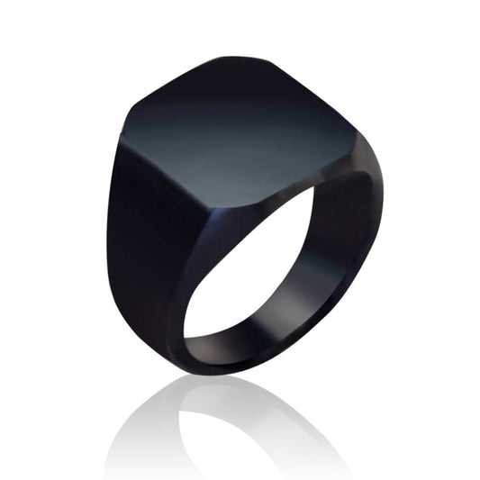 Kailash Way Black Onyx Shielding Energy Protection Ring