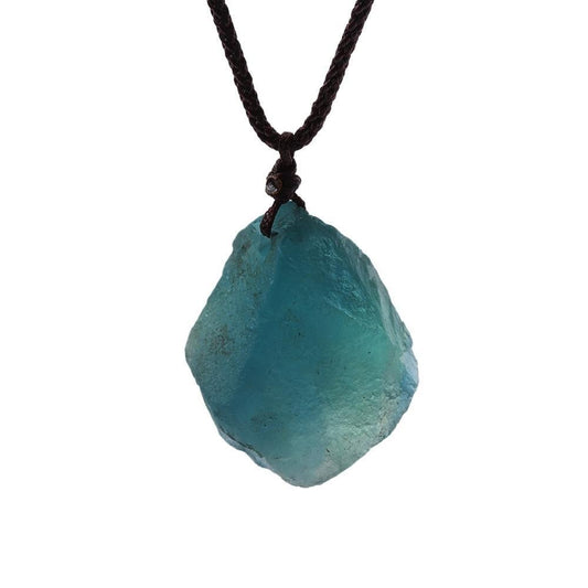 Kailash Way Green Fluorite Renewal Stability Healing Pendant