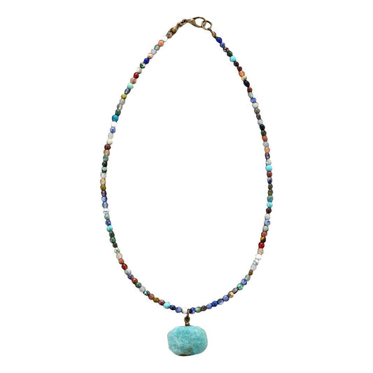 Kailash Way Amazonite Abundance Success Fortune Necklace