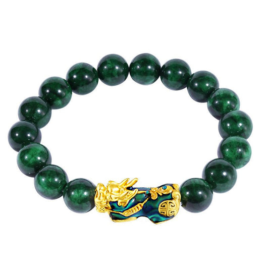 Kailash Way Jade Pixiu Abundance Prosperity Bracelet