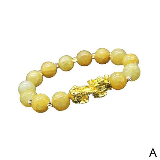 Kailash Way Citrine Piyao Abundance Wealth Bracelet