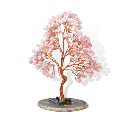 Kailash Way Strawberry Quartz Heart Chakra Wisdom Tree