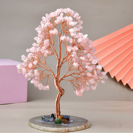 Kailash Way Strawberry Quartz Heart Chakra Wisdom Tree