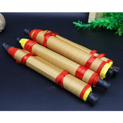Kailash Way Wood Healing Medicine Buddha Spiritual Scroll