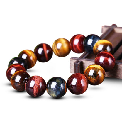 Kailash Way Tiger Eye Courage Strength Protection Bracelet