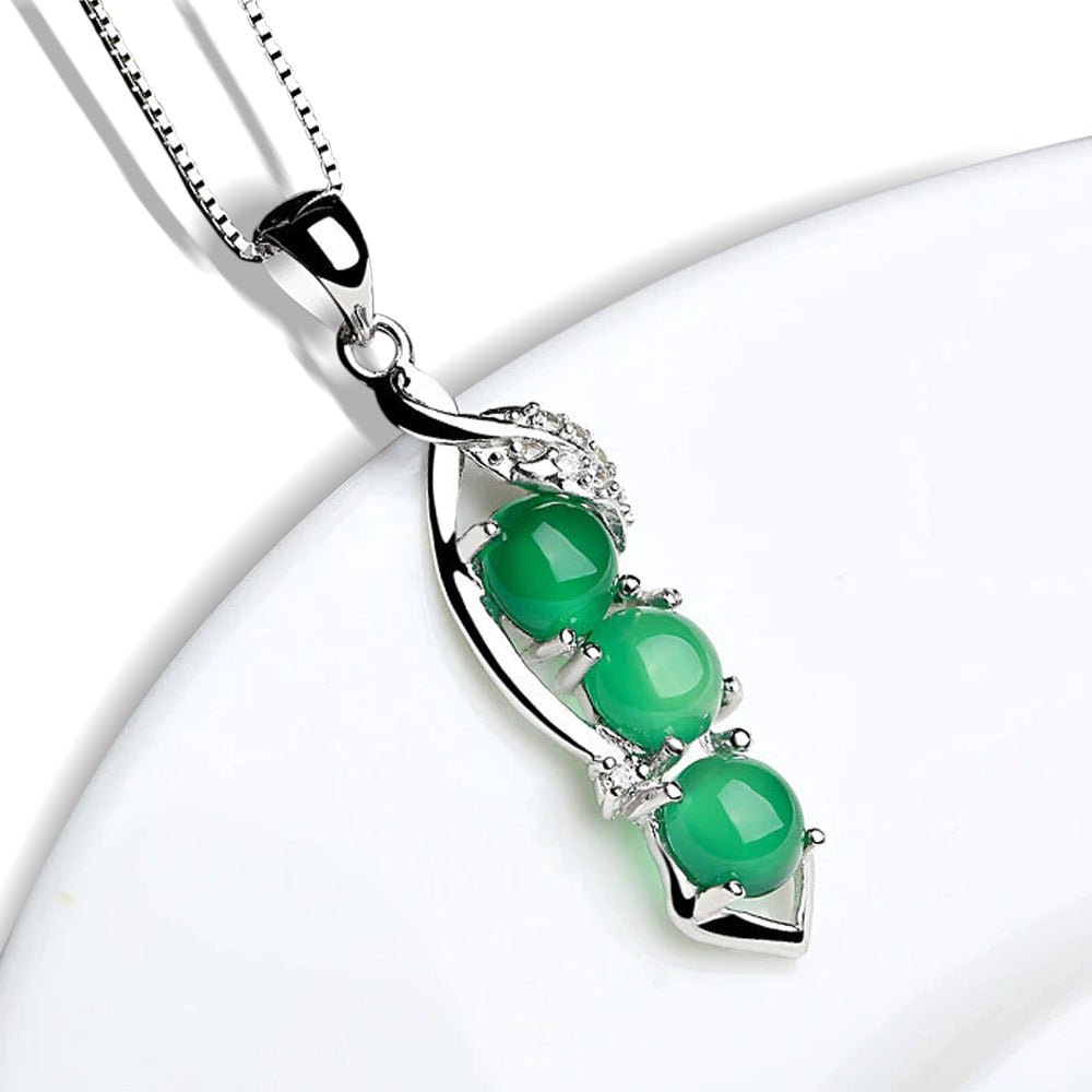 Kailash Way Jade Prosperity Luck Sterling Silver Necklace