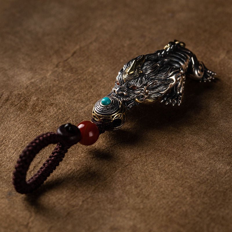 Kailash Way Pixiu Wealth Protection Keychain