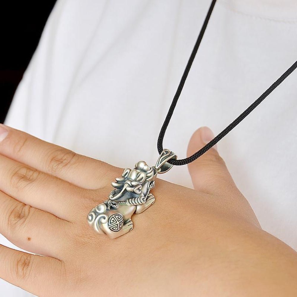 Kailash Way Pixiu Wealth Attraction Prosperity Necklace