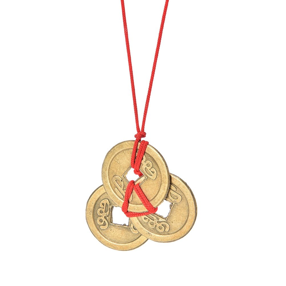 Kailash Way Feng Shui Trinity Wealth Luck Magnet Coin