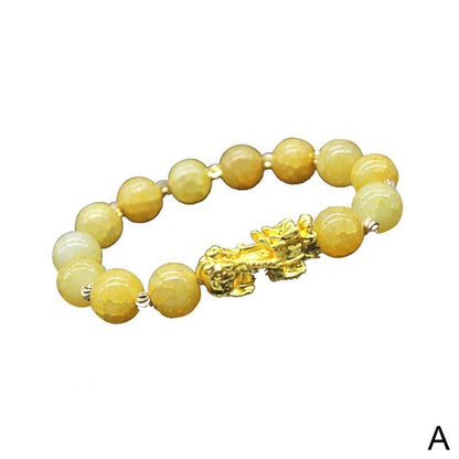 Kailash Way Citrine Piyao Abundance Wealth Bracelet