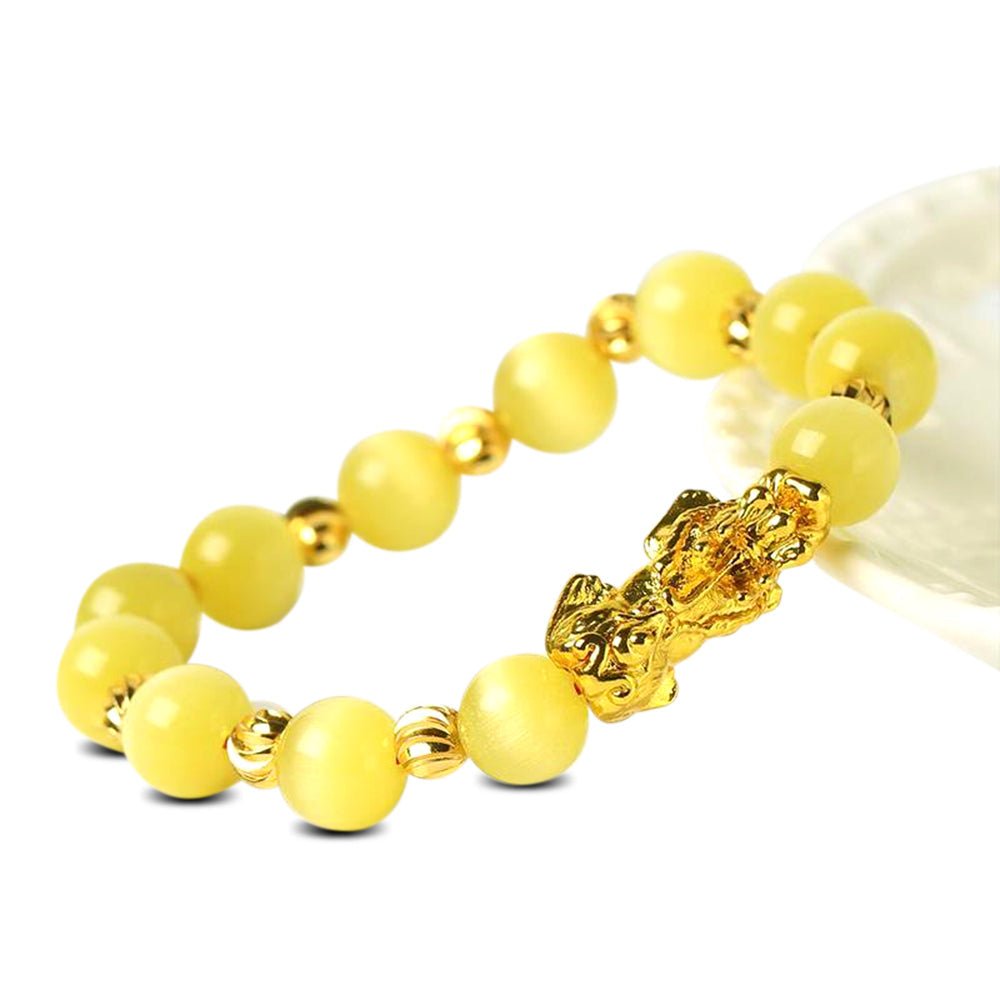 Kailash Way Citrine Piyao Abundance Wealth Bracelet