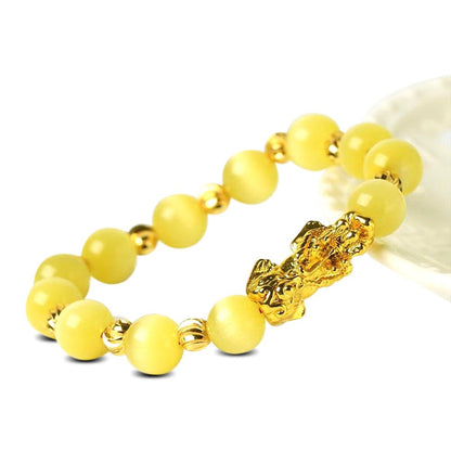 Kailash Way Citrine Piyao Abundance Wealth Bracelet