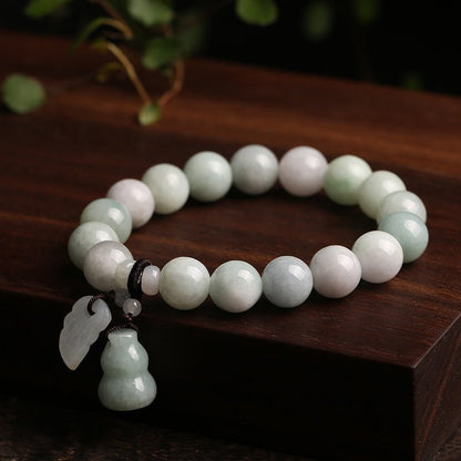 Kailash Way White Jade Pixiu Good Fortune Protection Bracelet
